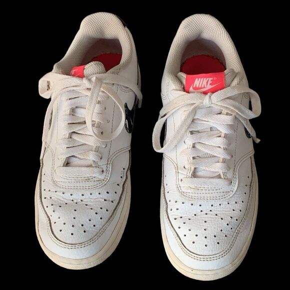 Nike | Women’s Court Vision Low White Sneakers Athletic Shoes - Picture 2 of 12